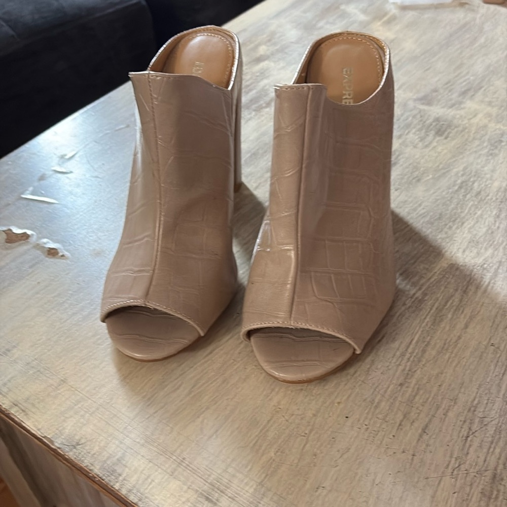 🔥SALE New Express Mules. Never worn.